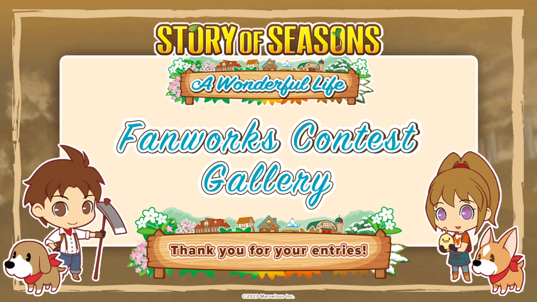 STORY OF SEASONS: A Wonderful Life Fanworks Contest Gallery + Winners