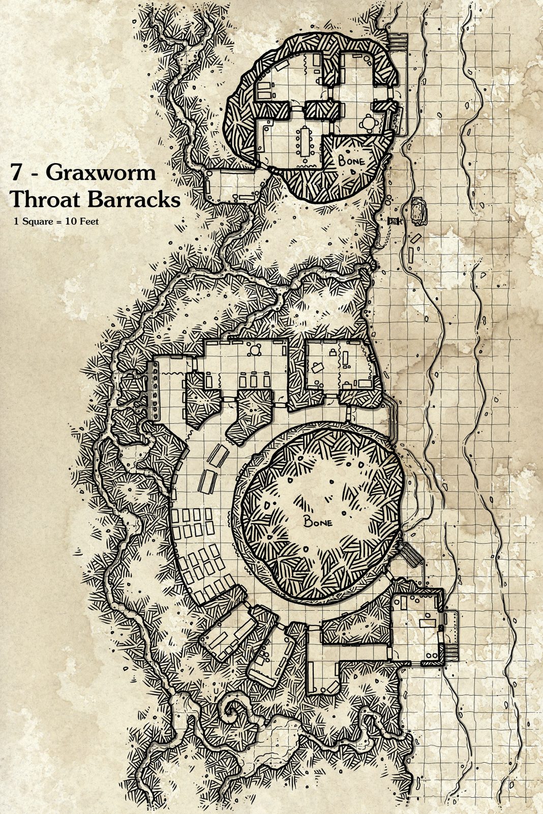 Graxworm – Map 7 – Throat Barracks